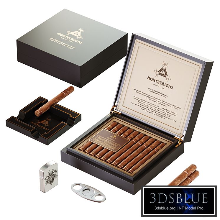 Cigar decor "Montecristo"