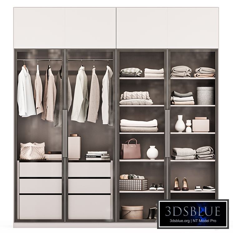 Wardrobe wardrobe clothes with doors 25112023 2