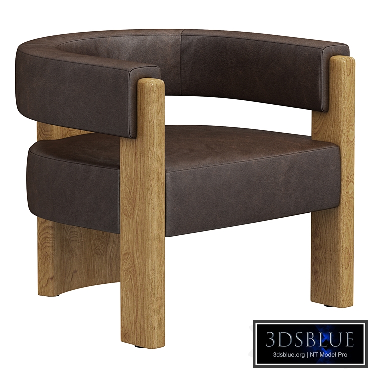 Restoration Hardware Lido Leather Chair