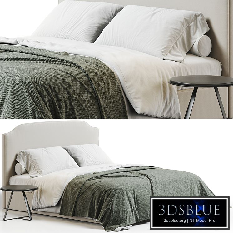 RH Belgian Slope Bed