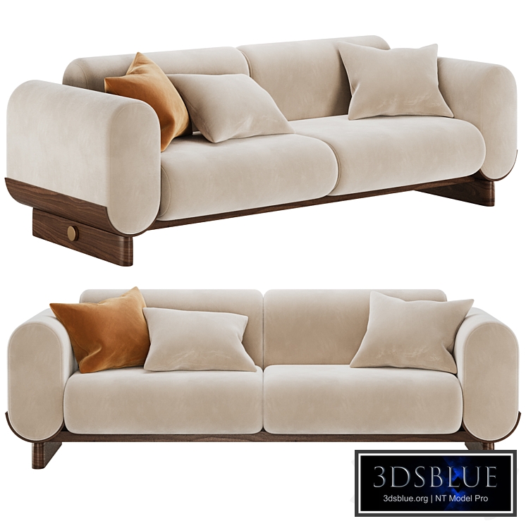 Leigh Sofa by Mezzo Collection