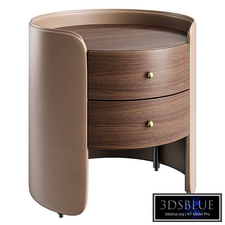 Bedside table Firmo brown