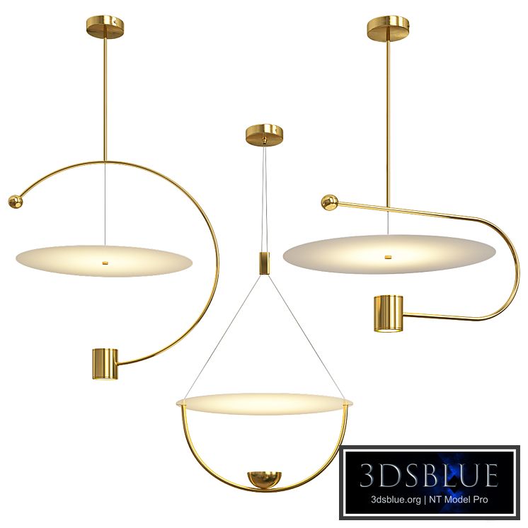 Float Geometric Led Chandelier