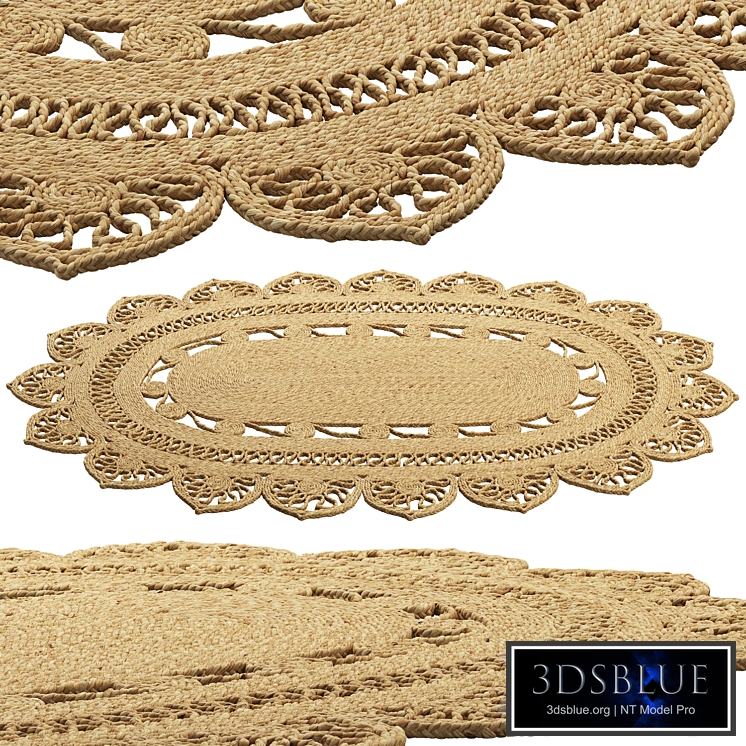 Safavieh Farideh Casual Oval Jute Rug