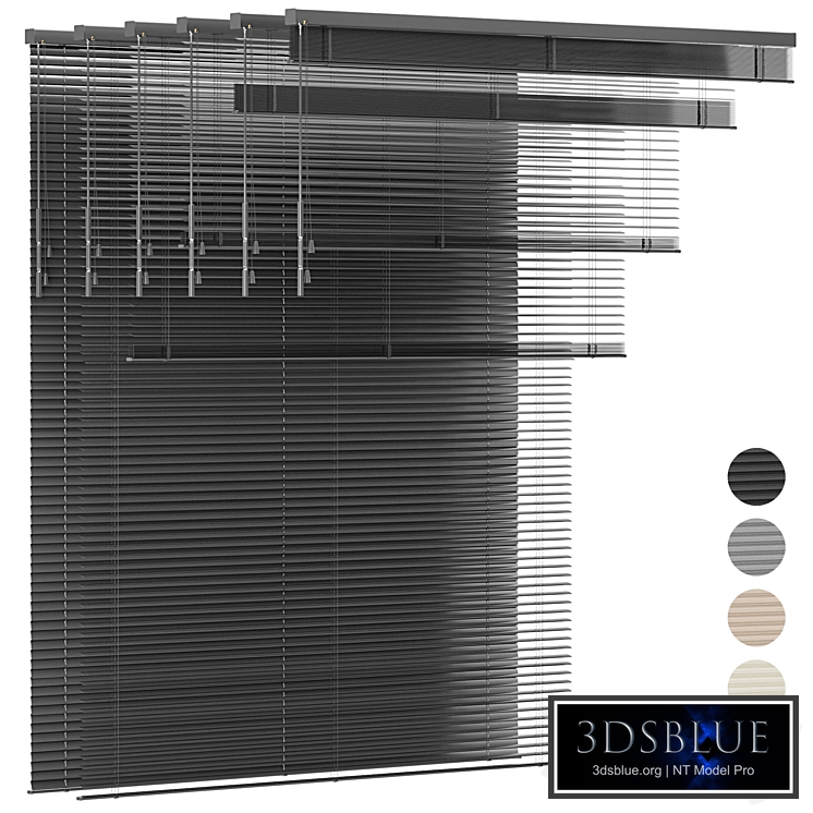 Aluminum Venetian Blinds Bandalux set 02