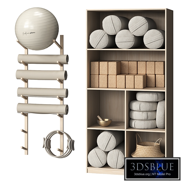 Yoga Props Storage Area