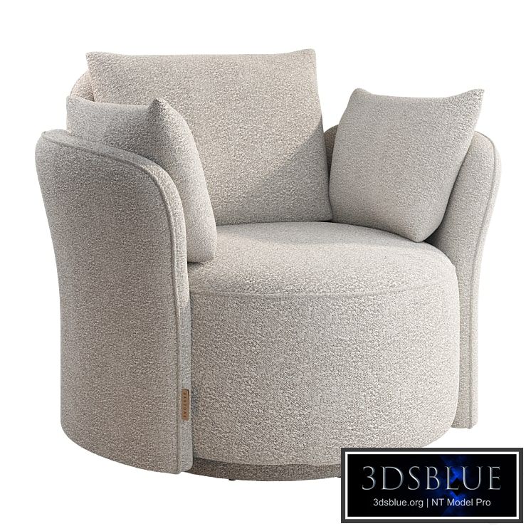 Armchair Dantone home Lulu L