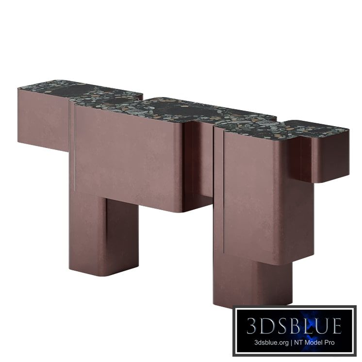 Xenolith Console by Kelly Wearstler