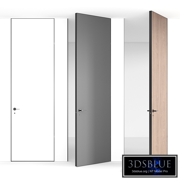 Hidden doors up to the ceiling