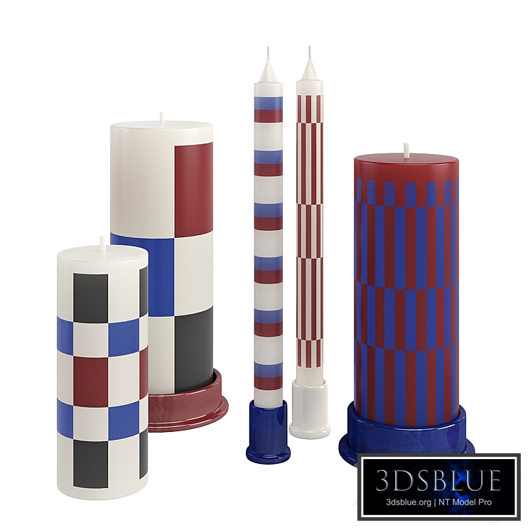 COLUMN CANDLE by Hay