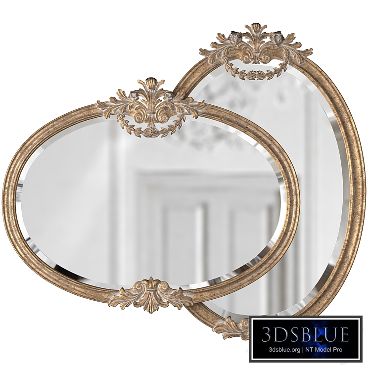 Roberto Giovanini Oval Mirror Frame