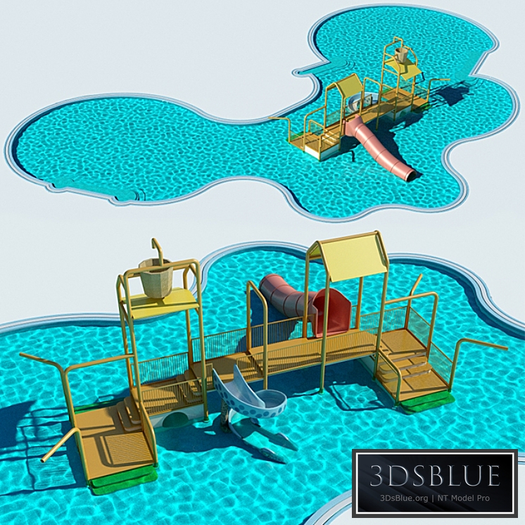 Water Tower and pool / AquaTower_and_Waterpool