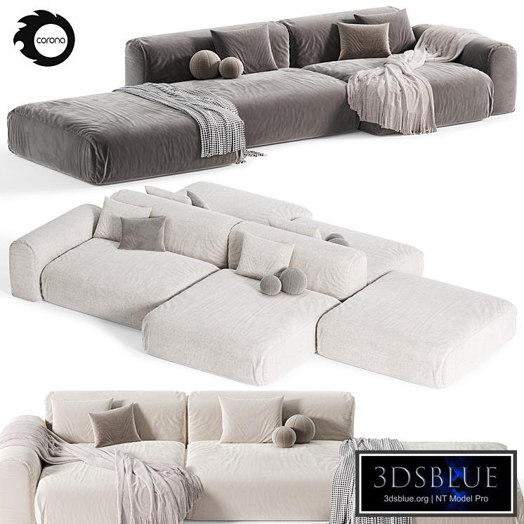Modular Sofa Eazy Modern By aatom