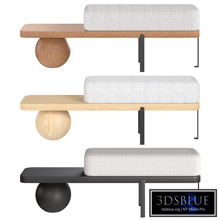 Designer banquette for the hallway in the style of Casa Padrino