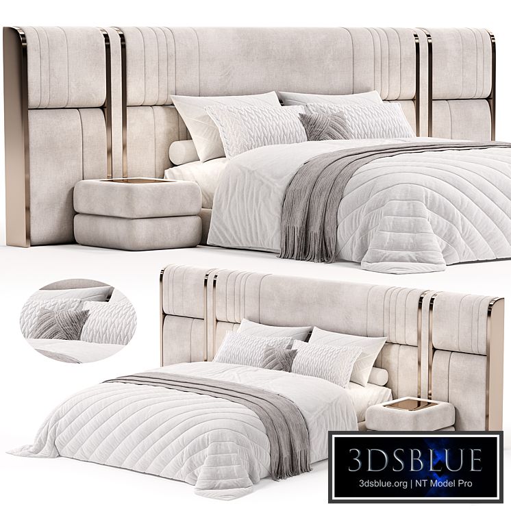 Nova XL bed by HESSENTIA