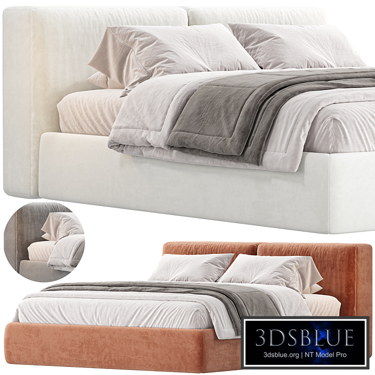 Bed Foster 160 Soft Terra