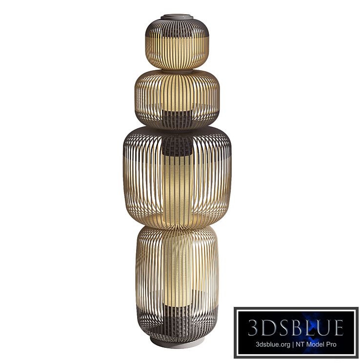 Lampadaire bamboo light 4
