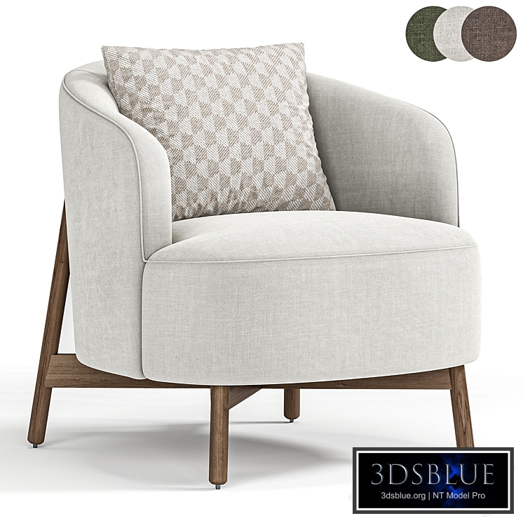 Copine Wood Armchair Porada By Format