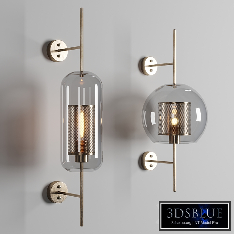 Chiswick Glass Wall Light