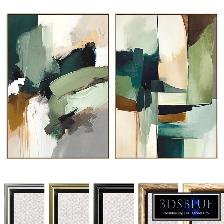 Plaster Two Photo Frame D-601