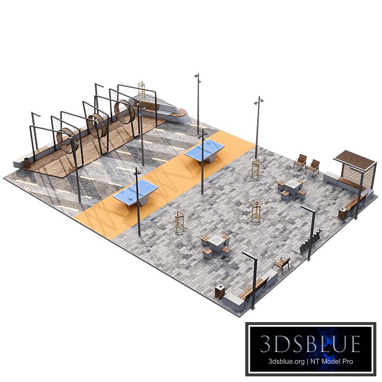 Recreation area for adults