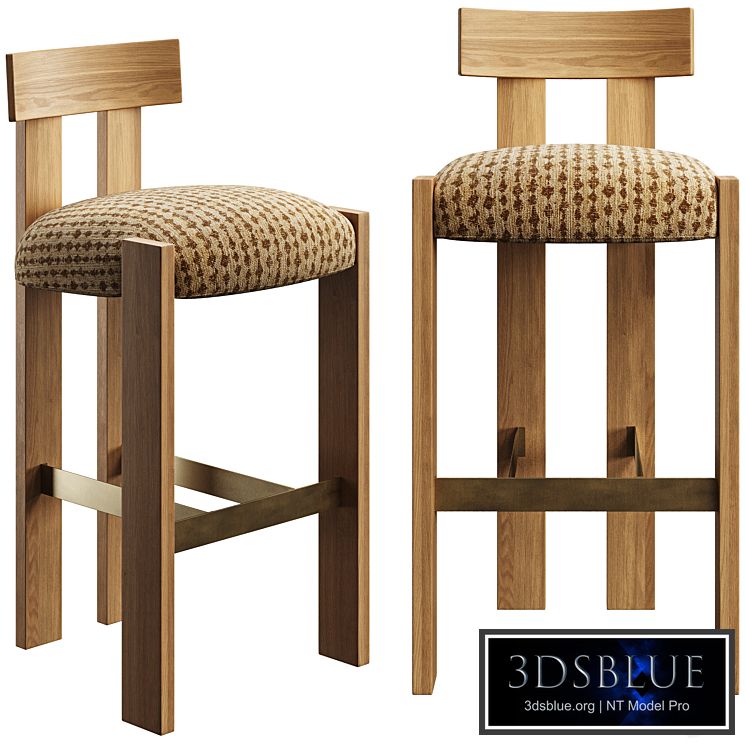 Bar stool Loc by Stahl and Band