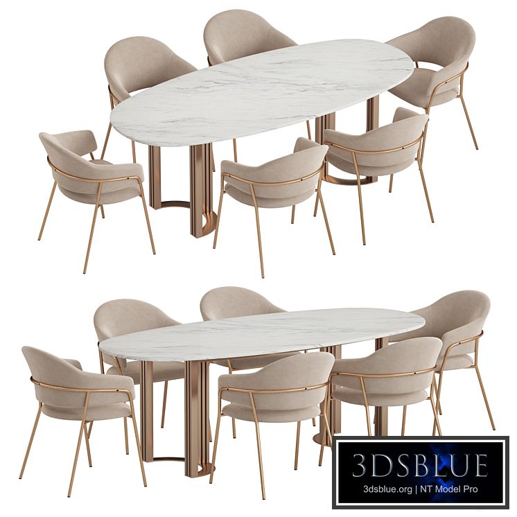 Hudkoff Lord table Gloria chair