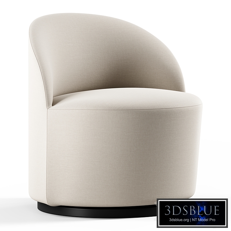 Audo Copenhagen - Tearoom Lounge Chair, Swivel