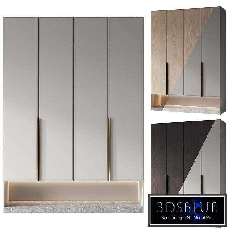 Composition of furniture in the hallway with filling 17