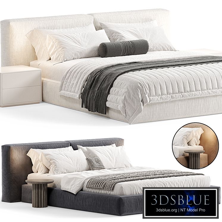 Halo Modern Bed By Elmalekfurniture