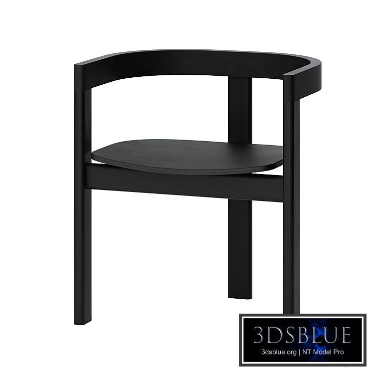 Gibbous chair by JUDE HESLIN DI LEO