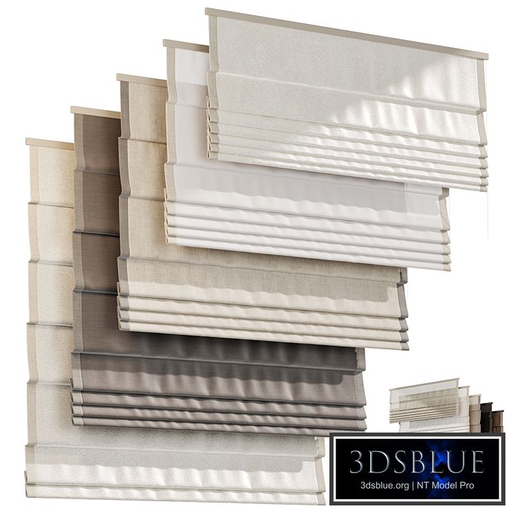 Roman curtains 03, Roman curtains