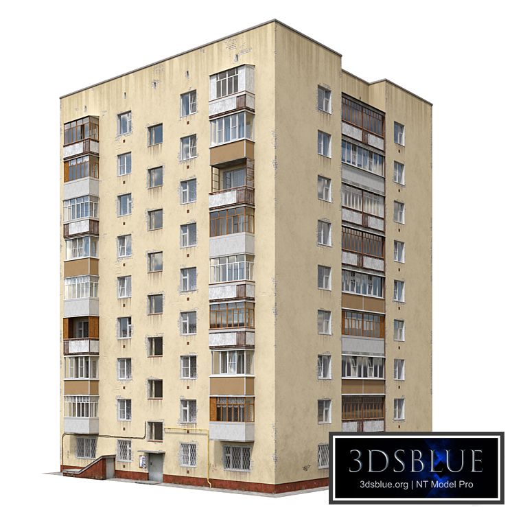 Residential house. Series 1Р–447 С-26 “Candle”
