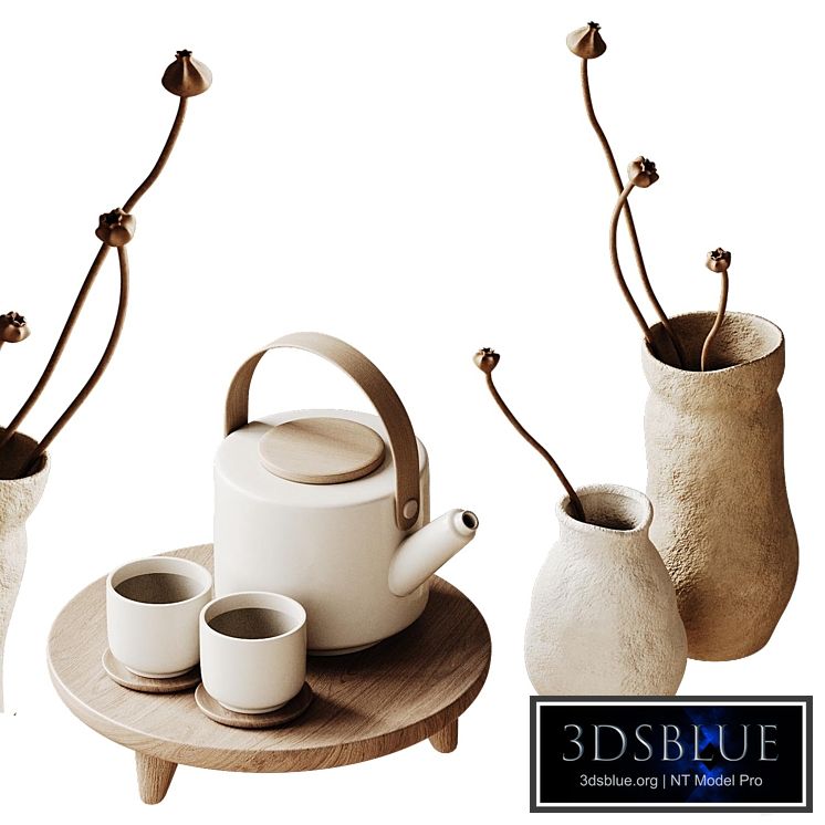 Japandi Decorative Set