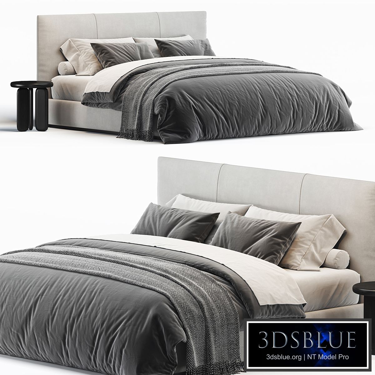 Laurent Upholstered Bed