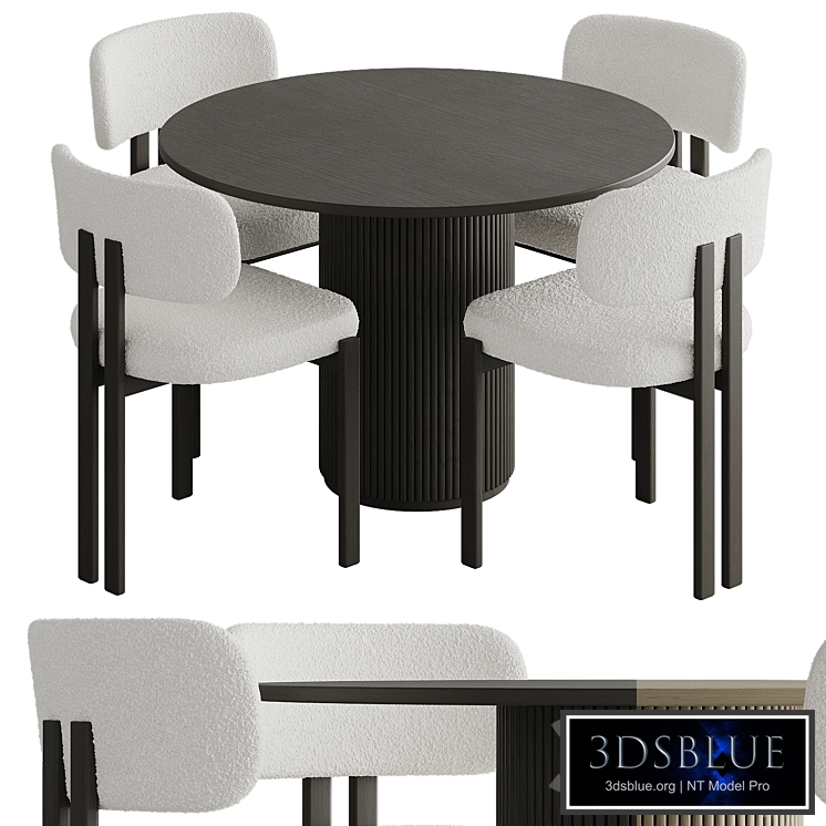 Dining table with chairs 003
