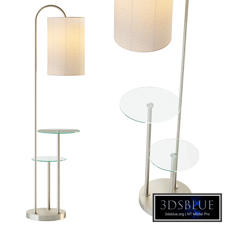 John Lewis Duo Shelf Floor Lamp
