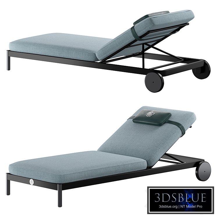 Oasis boutdoor chaise longue by giorgiocollection