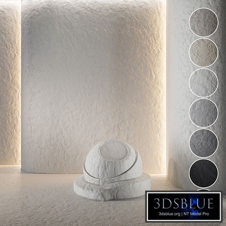 Decorative poster | Concrete set (seamless) | 38