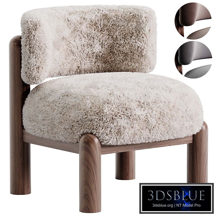 Harper Shearling Accent Chair