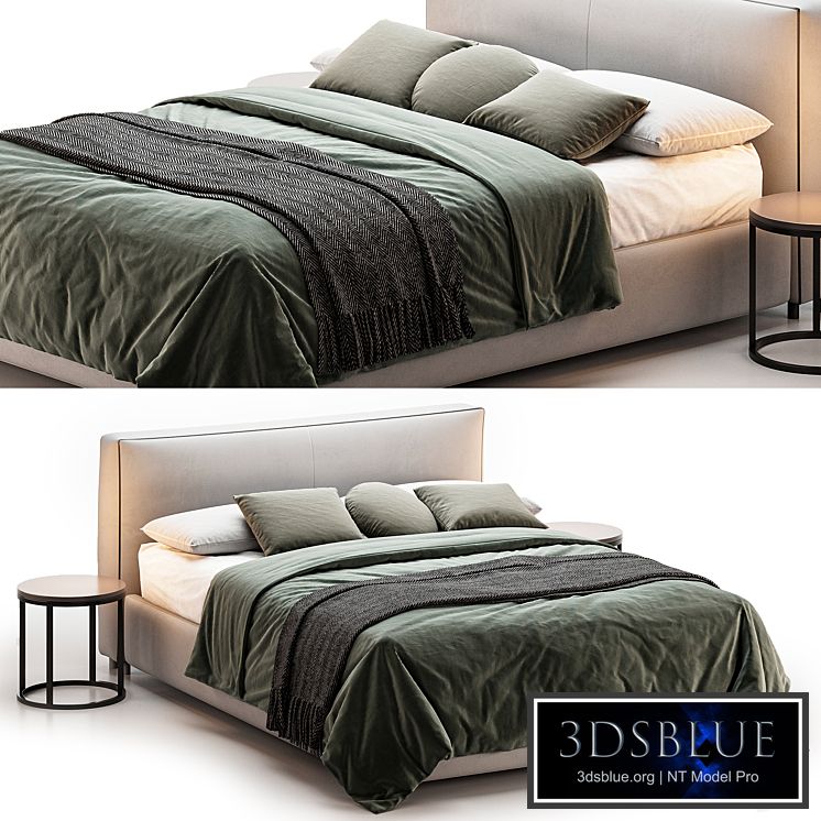 Curved Modern Bed by West Elm