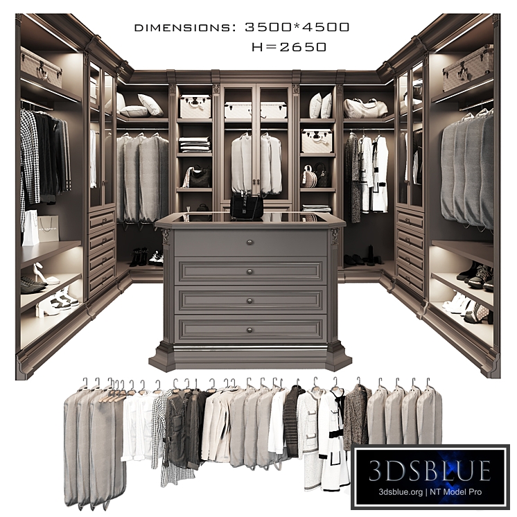 Dressing room Benedetti luxury 3.