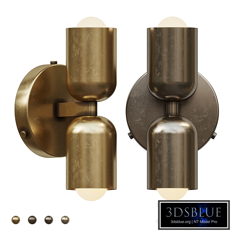 In Common With Brass Up Down Sconce