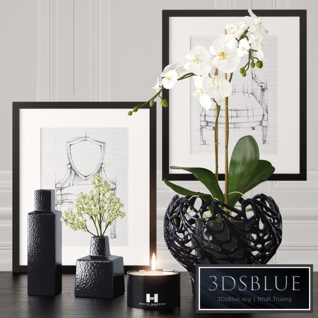 Decoration set 4 by Kelly Hoppen