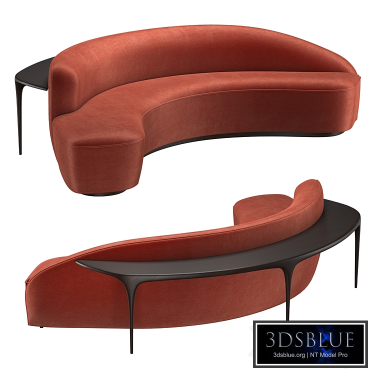 Sculpted Sofa Table 9011