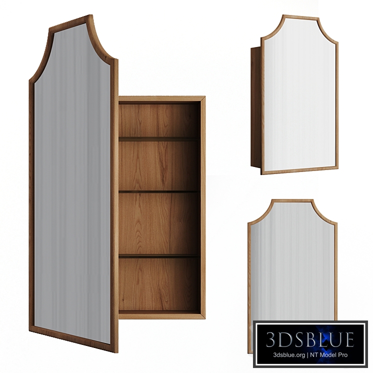 Simone Mirrored Metal Bathroom Wall Cabinet | Simone bathroom mirror cabinet