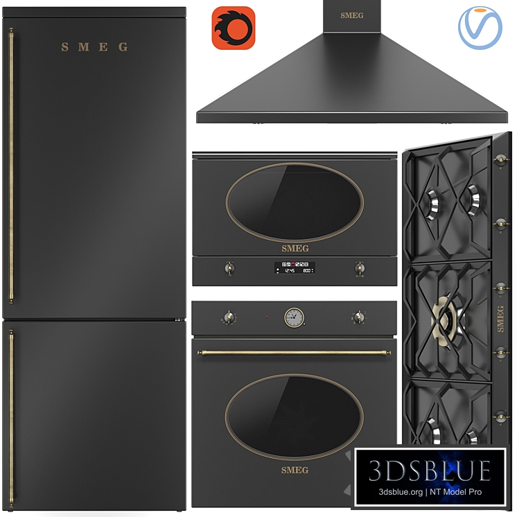 SMEG kitchen appliances