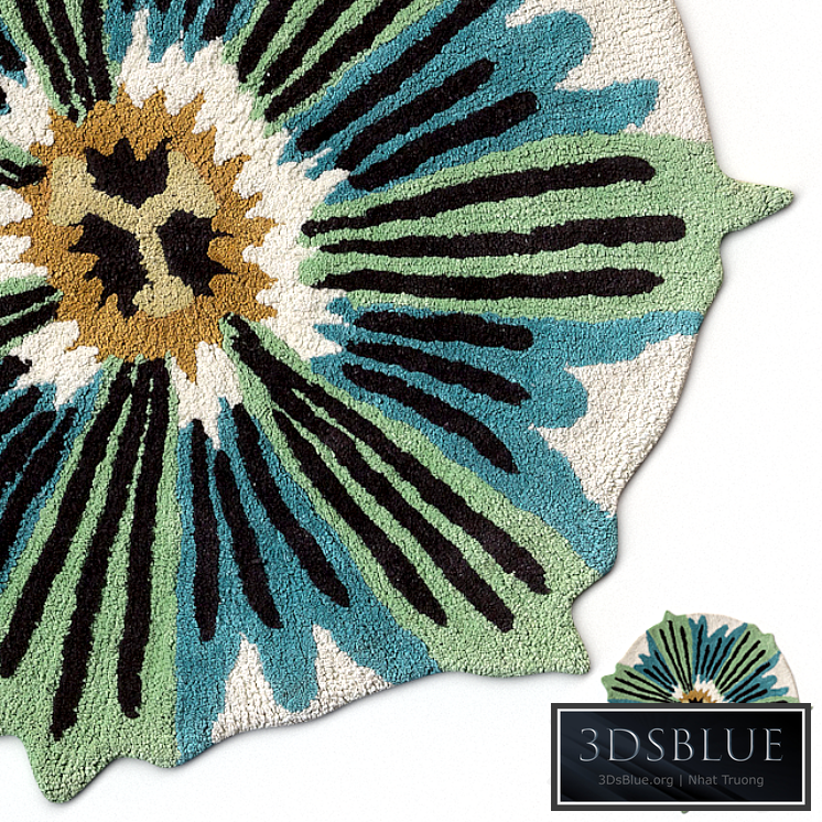 Rug Missoni Home Anemones Sofia Bath Rug V3