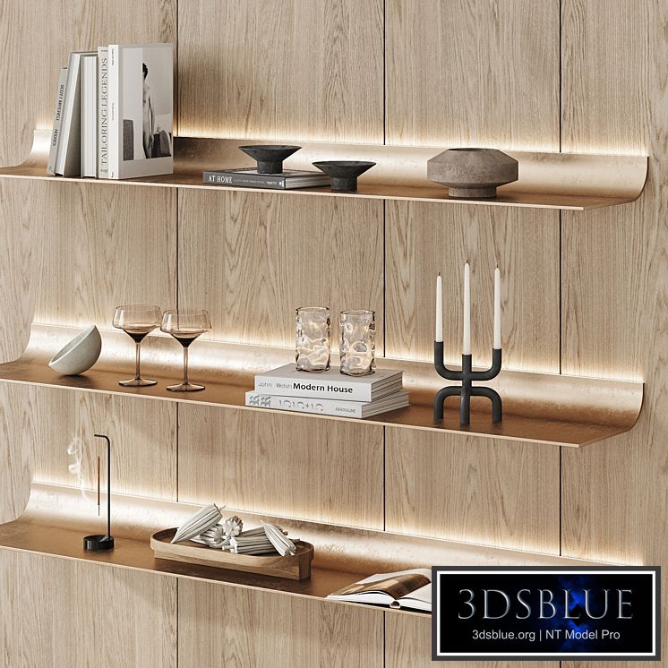 Shelves/rack with Element decor