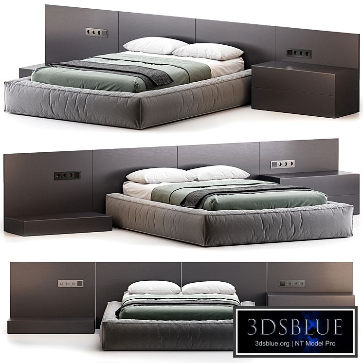 Modern Upholstery Bed from Litfad